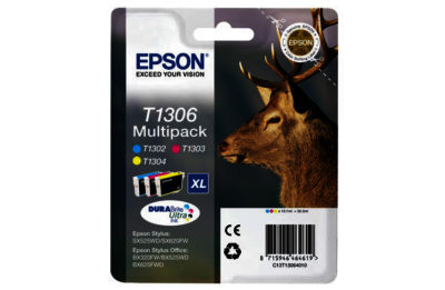 Epson Stag T1306 XL Ink Cartridge - Pack of 3